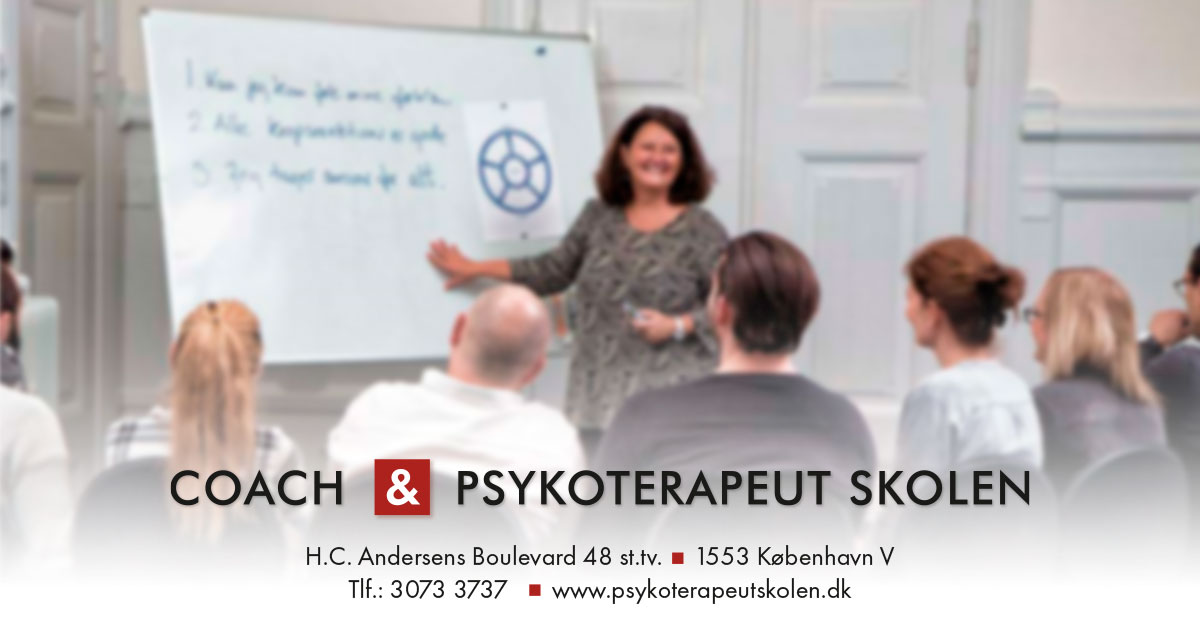 4 årig uddannelse til psykoterapeut og master coach